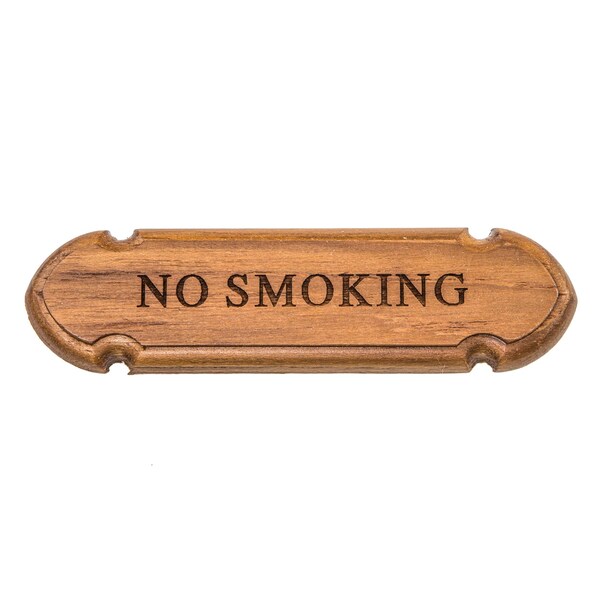 Whitecap No Smoking Name Plate 62672 - main